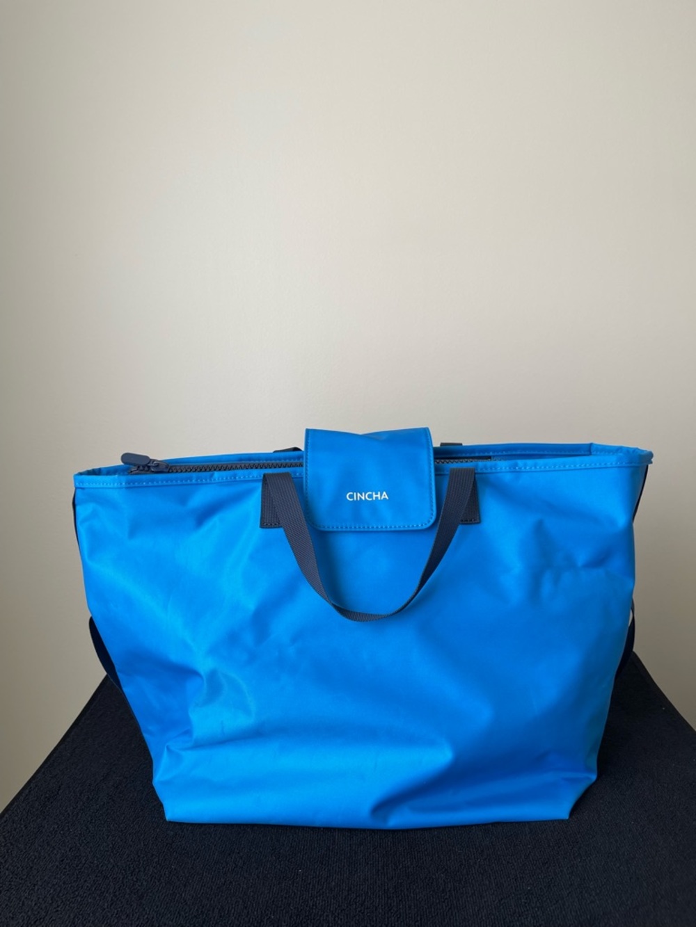 Cincha Bright Blue Zip-Top Tote